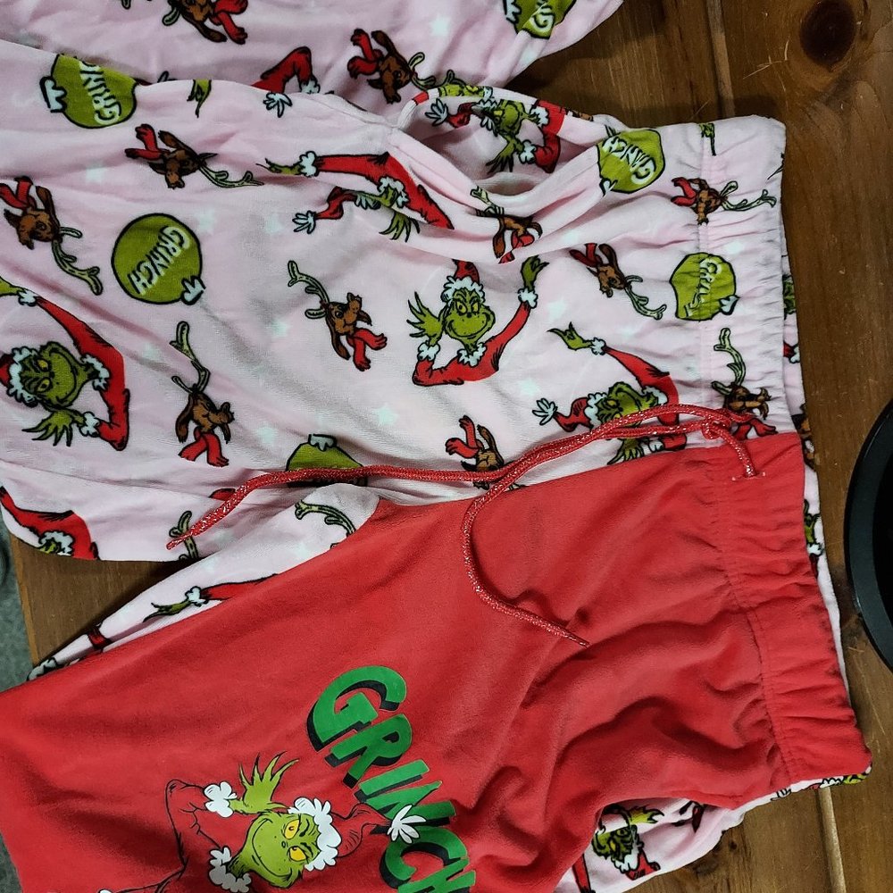 The Grinch Pajama Pants Cozy Soft size S